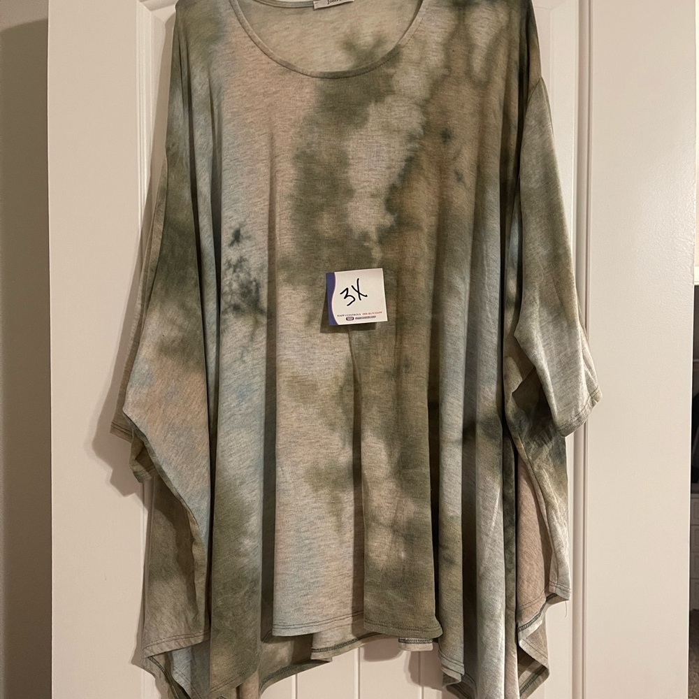 Poncho style top